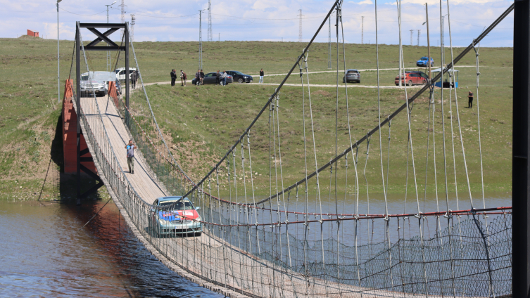 İpek Yolu Rallisi ekibi Kars'a ulaştı